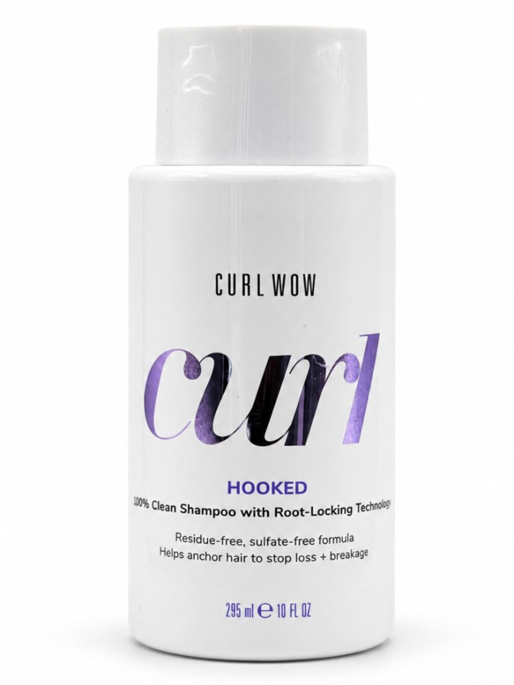 Curl Wow Hooked 100% Clean Shampoo – 10 fl oz (295 ml)